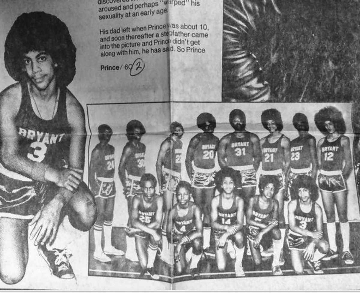 Prince's on-court peak, at Bryant Junior High in Minneapolis.
